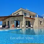 Βίλα Amazing Luxury Villa, Enormous Heated Pool Jacuzzi, Gym, Games In Paphos, Αργάκα
