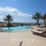 Amazing Luxury Villa, Enormous Heated Pool Jacuzzi, Gym, Games In Paphos, *
