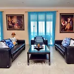 Amazing Luxury Villa, Enormous Heated Pool Jacuzzi, Gym, Games In Paphos, Αργάκα