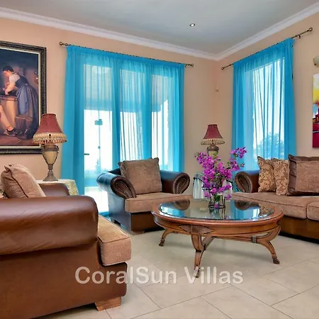 Amazing Luxury Villa, Enormous Heated Pool Jacuzzi, Gym, Games In Paphos,