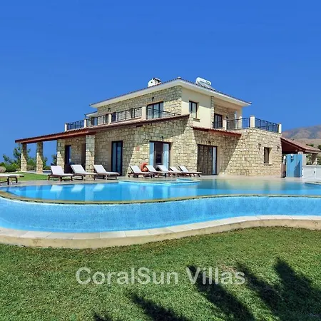 Amazing Luxury Villa, Enormous Heated Pool Jacuzzi, Gym, Games In Paphos, * Argaka