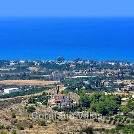 Amazing Luxury Villa, Enormous Heated Pool Jacuzzi, Gym, Games In Paphos, * Argaka