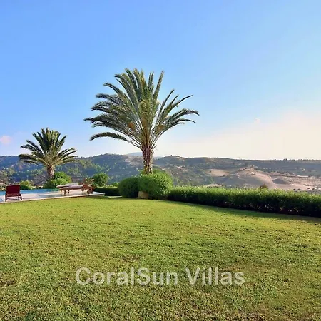 Amazing Luxury Villa, Enormous Heated Pool Jacuzzi, Gym, Games In Paphos,