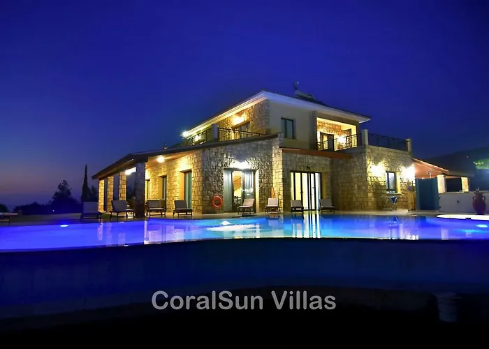 Amazing Luxury Villa, Enormous Heated Pool Jacuzzi, Gym, Games In Paphos, Βίλα *