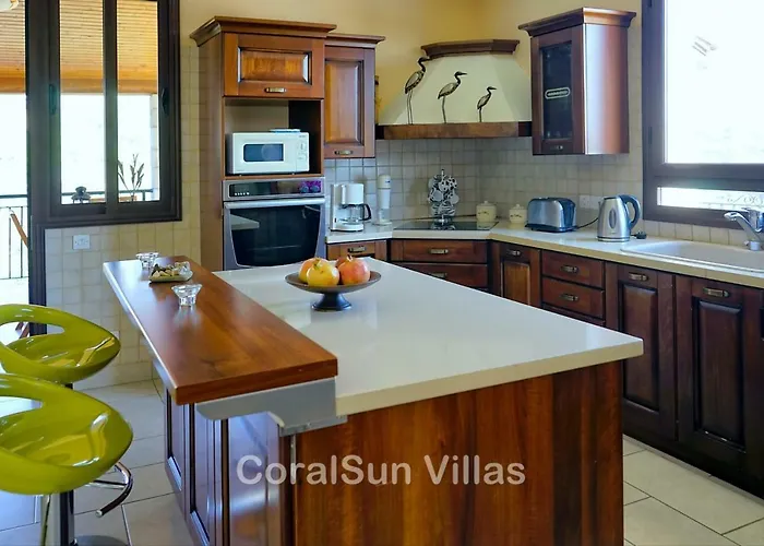 Amazing Luxury Villa, Enormous Heated Pool Jacuzzi, Gym, Games In Paphos, Vila Argaka